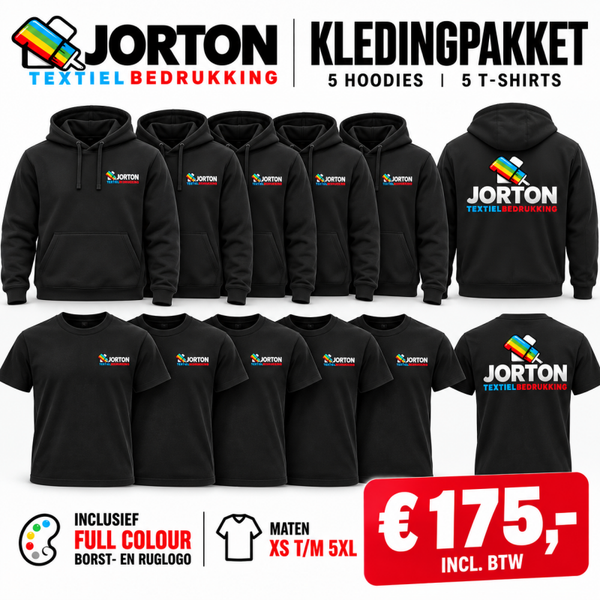 T-shirts en Hoodies double pakket!