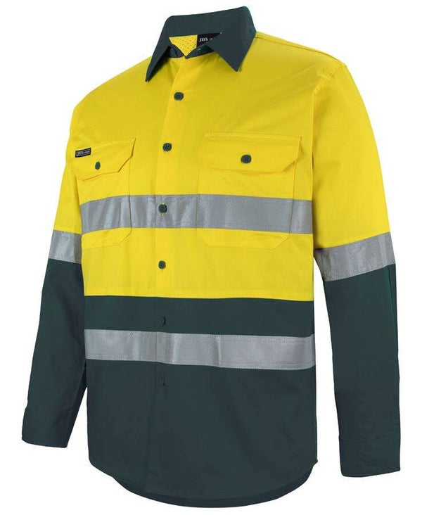 Hi Vis L/S (D+N) 150G Work Shirt