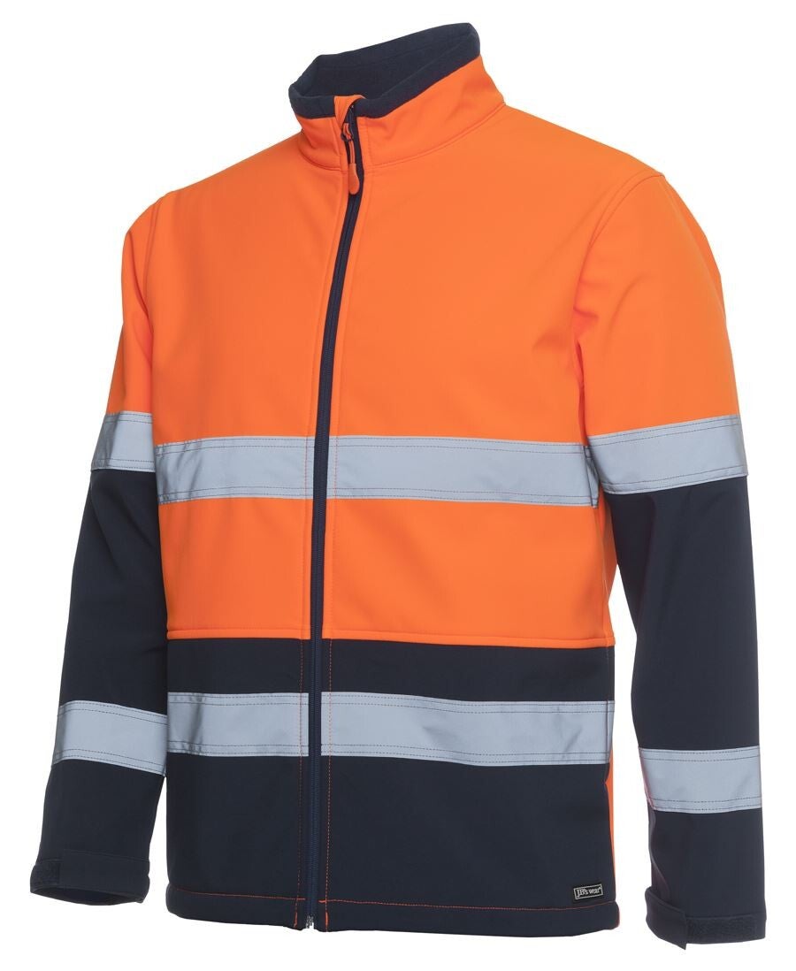 Hi Vis (D+N) Three Layer Softshell Jacket