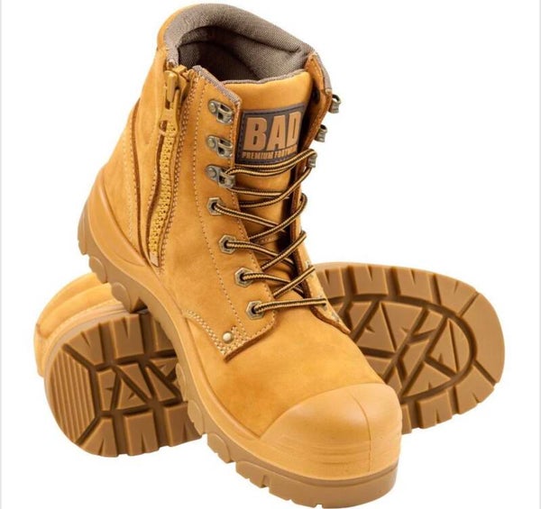 BAD STORM™ ZIP SIDE SAFETY WORK BOOTS