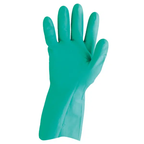 Nitrile 33’s – Green Nitrile Heavy Duty Gloves