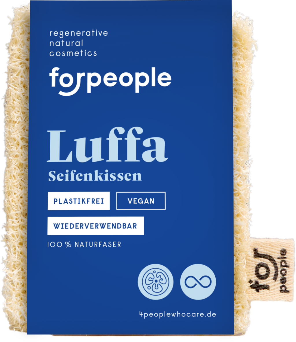 Luffa zeepkussentje