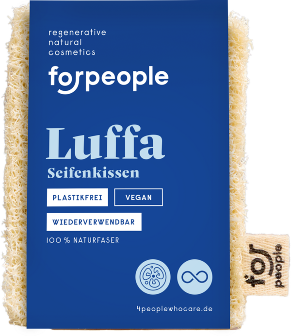 Luffa zeepkussentje
