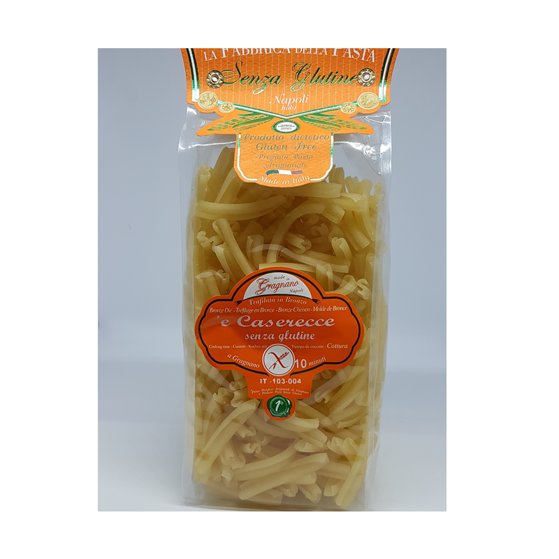 Caserecce di Gragnano senza glutine 500gr