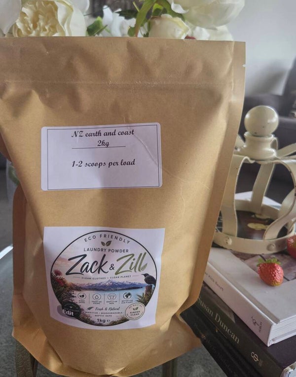 Z&Z NZ earth to coast washing powder 2 kg