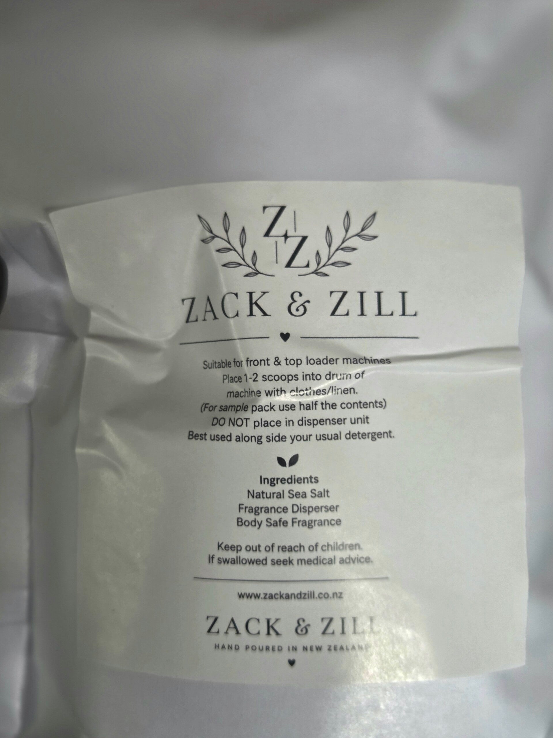 Z&Z  citrus zest sample 100gms washing ppwder