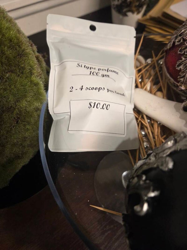 Z&Z  SI (type) perfume sample 100gm washing powder