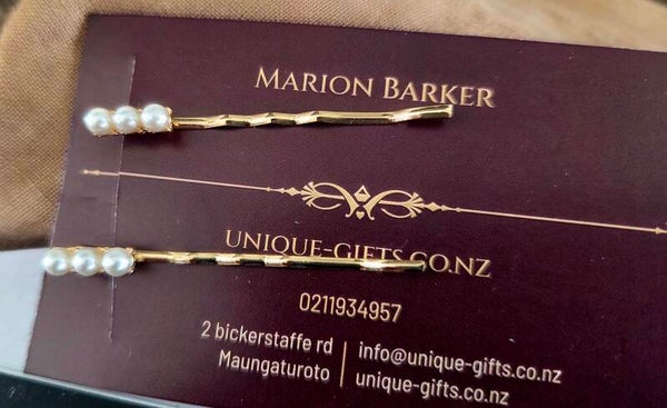 Decorative hair pins clips