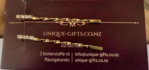 Decorative hair pins clips