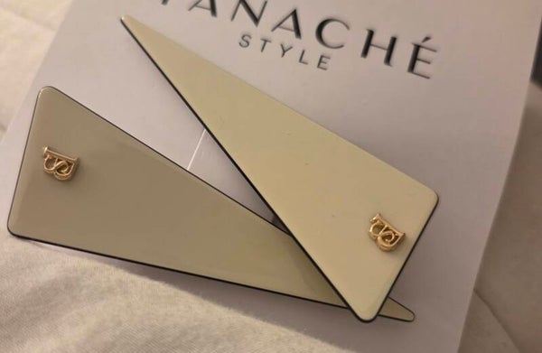 Panache Loretta slide clips cream
