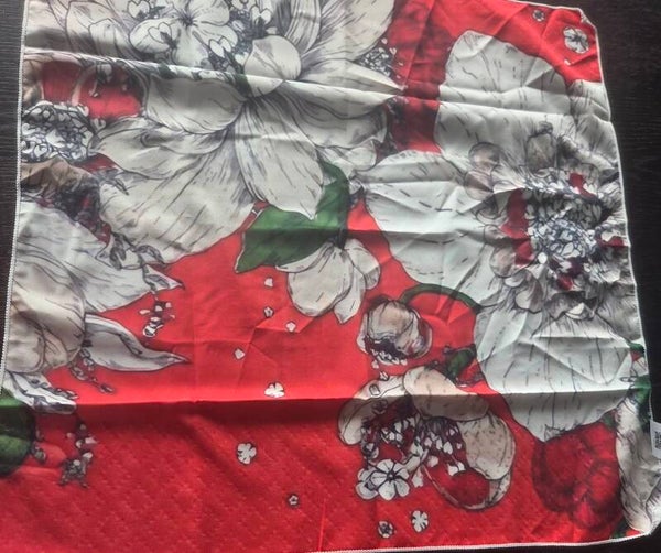 Silk scarf girls 50cm