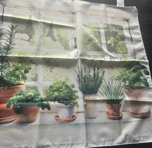 Silk scarf girls 50cm