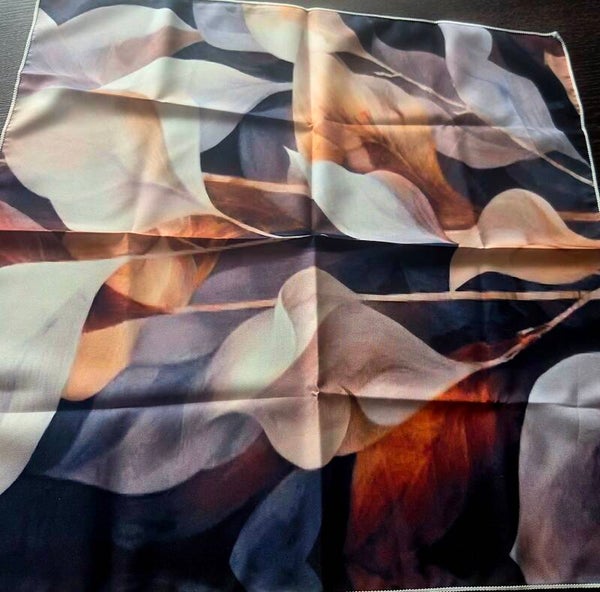 Silk scarf girls 50cm