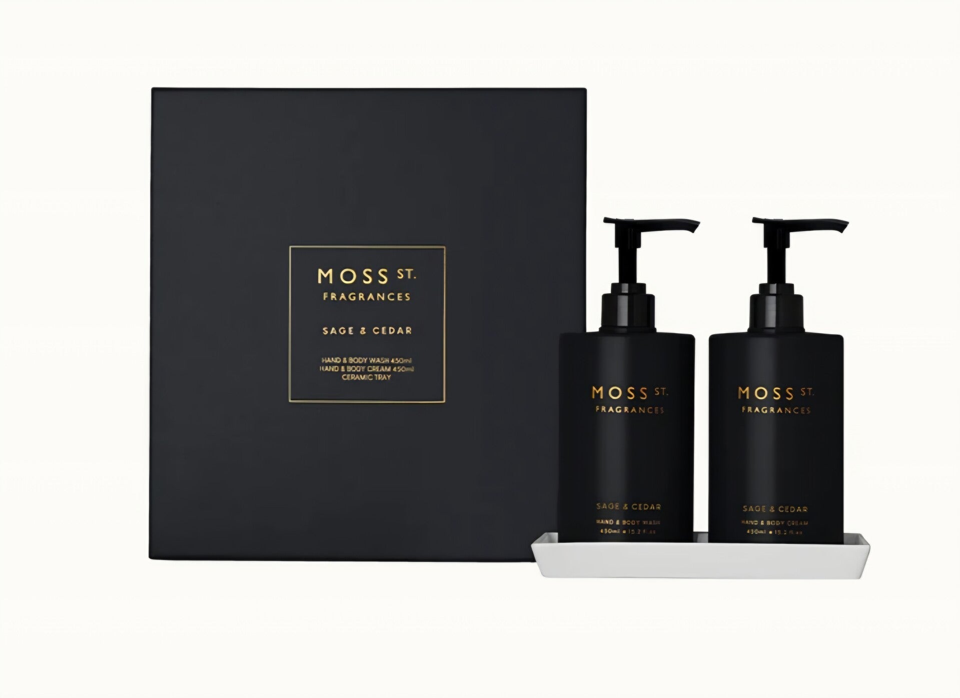 Moss st sage and cedar body lotion and wash