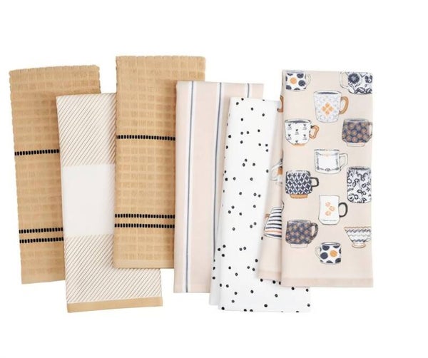 Kate spade Cotton Tea towel set of 6