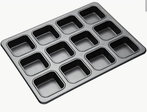 Mastercraft heavy brownie 12 peice pan