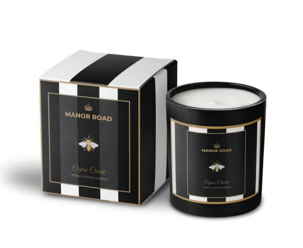 Manor Road candle Capri coast