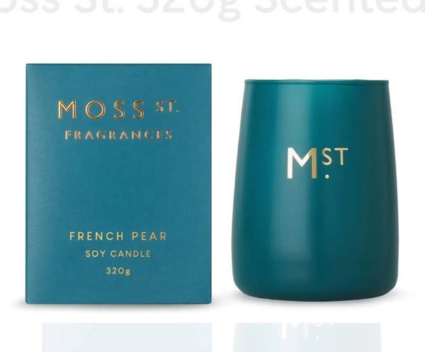 Moss St. Fragrances French Pear Soy Candle 320