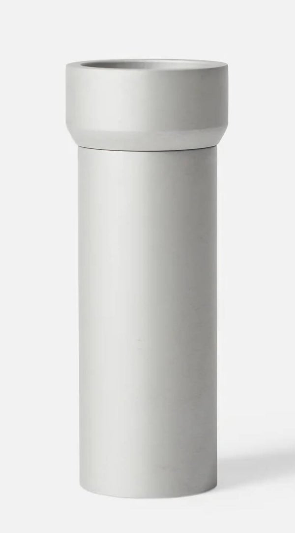 Citta salt and pepper grinder silver
