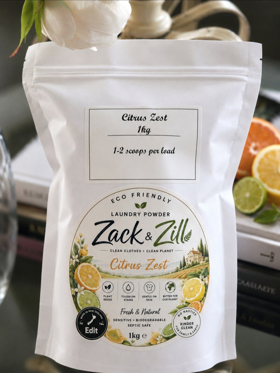 Z&Z  citrus zest washing powder 1 kg