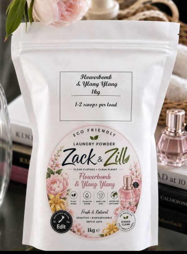Z&Z  flowerbomb & Ylang Ylang washing crystals 1 kg