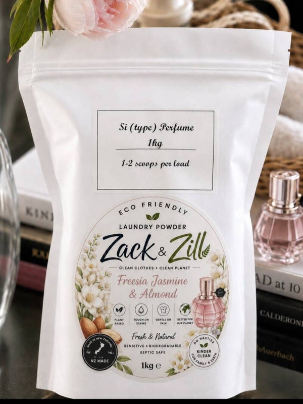 Z&Z  freesia -jasmine with almond washing powder 1 kg