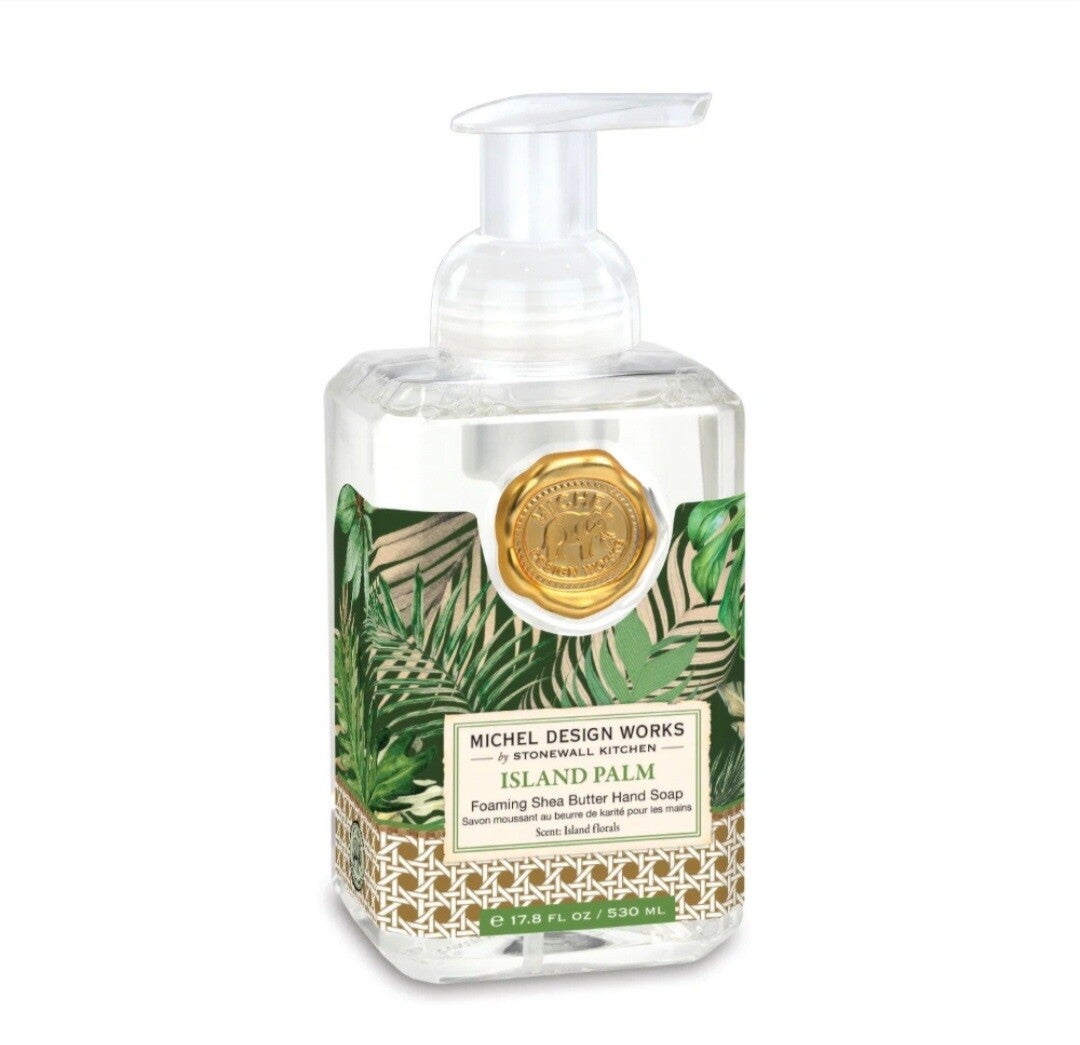 Michel design works foam hand wash island palm