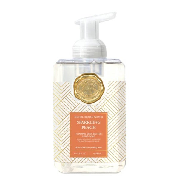 Michel design works foam hand wash sparkling peach
