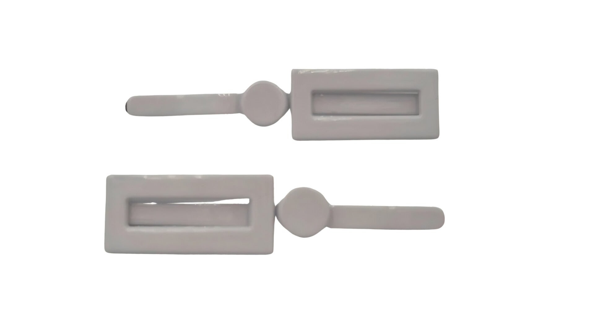 Panache Mandy slide clips white