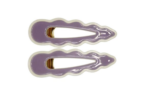 Panache cassia aĺligator clips lilac