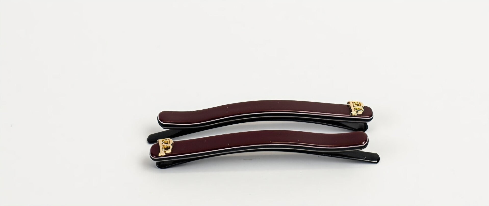 Panache classic slides clips burgundy