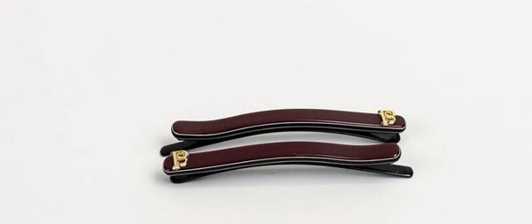 Panache classic slides clips burgundy