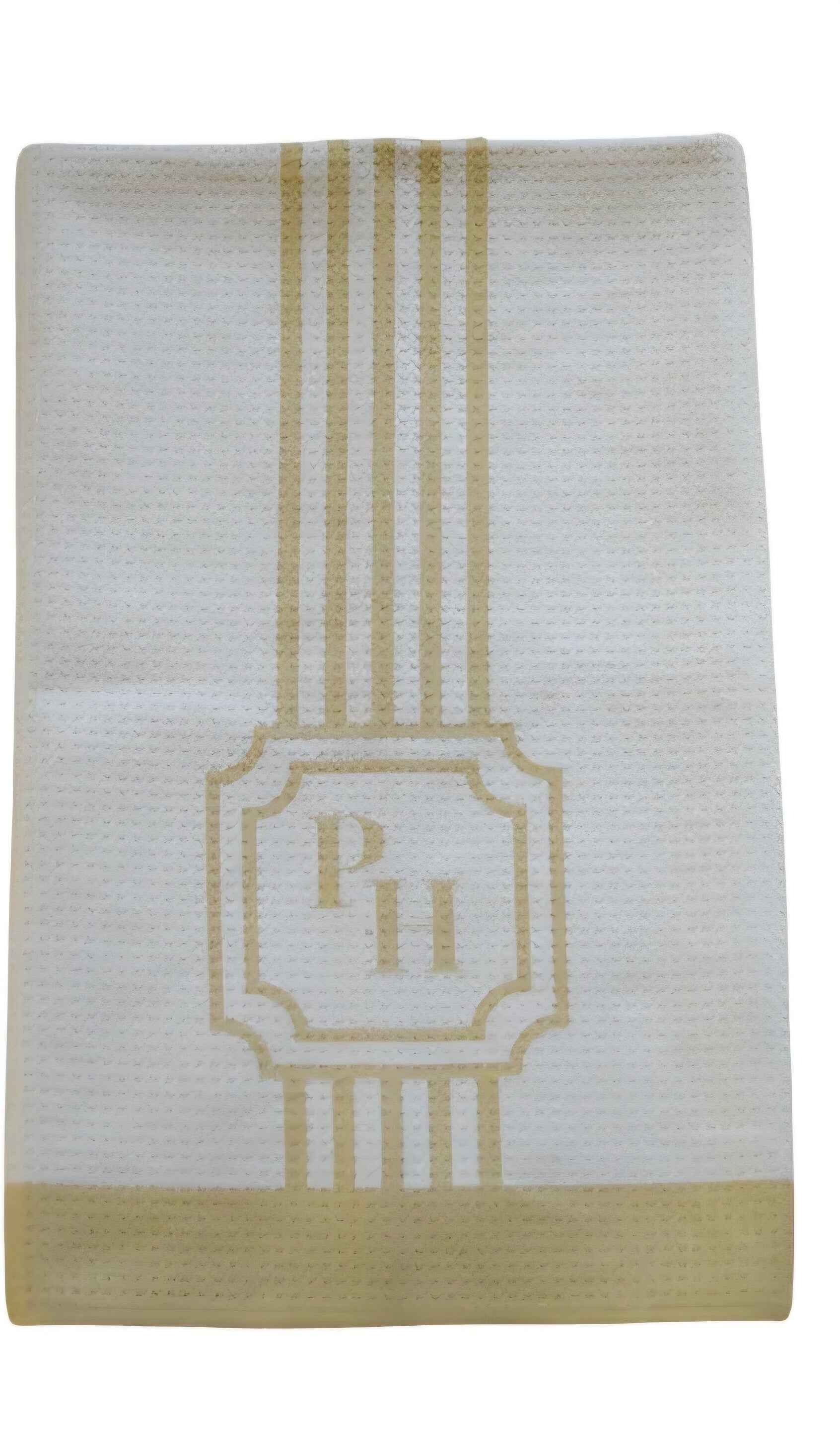 Panache 100% linen teatowel cream