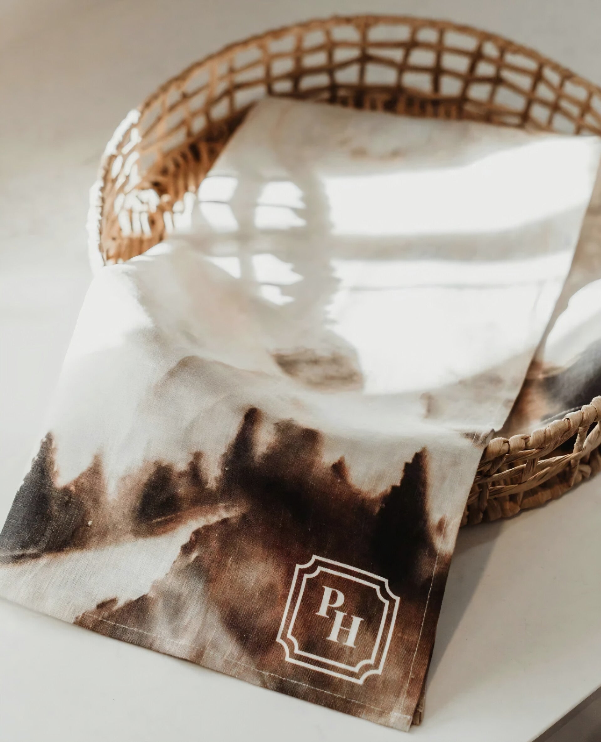 Panache 100% linen teatowel