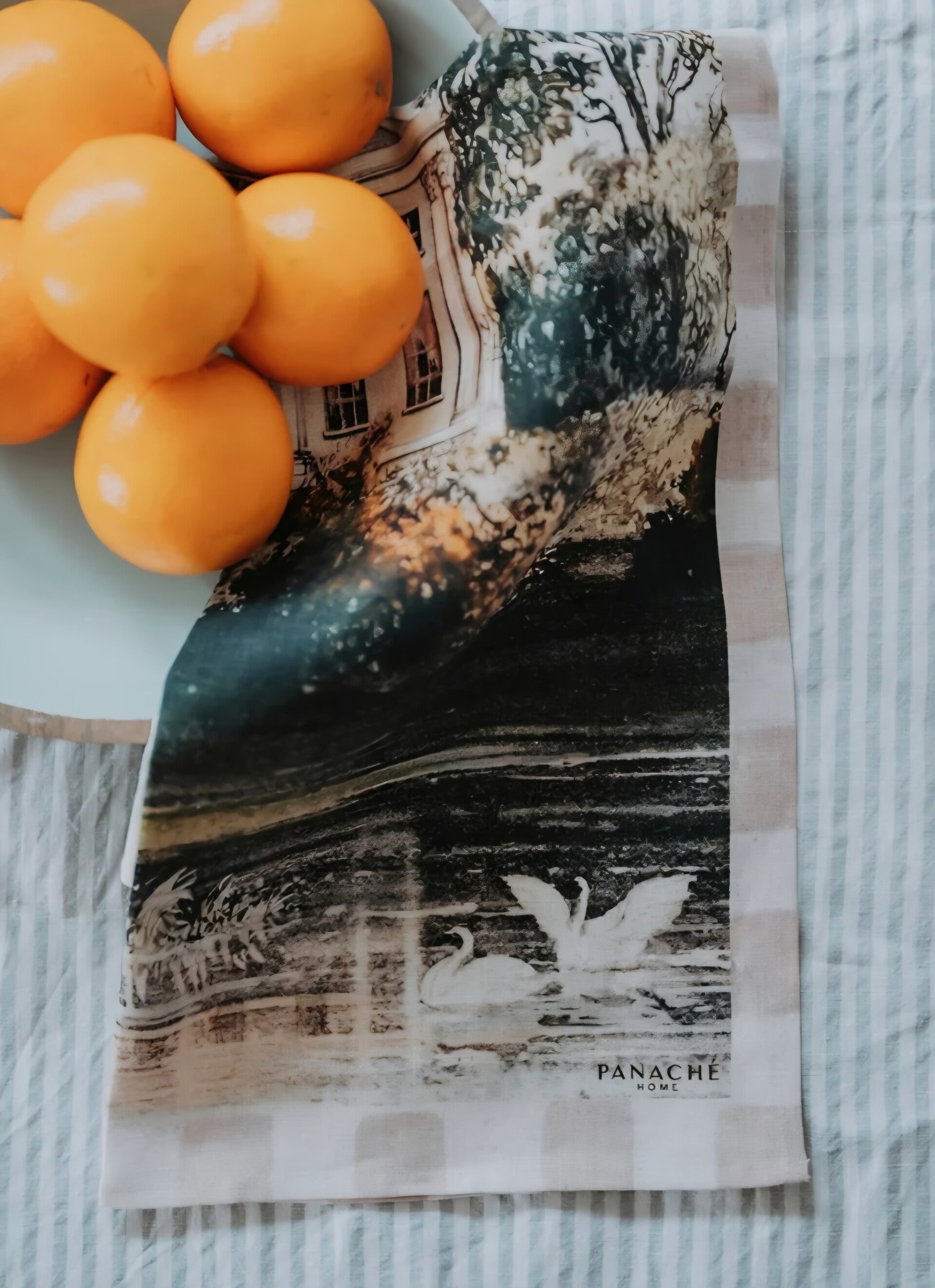 Panache 100% linen teatowel