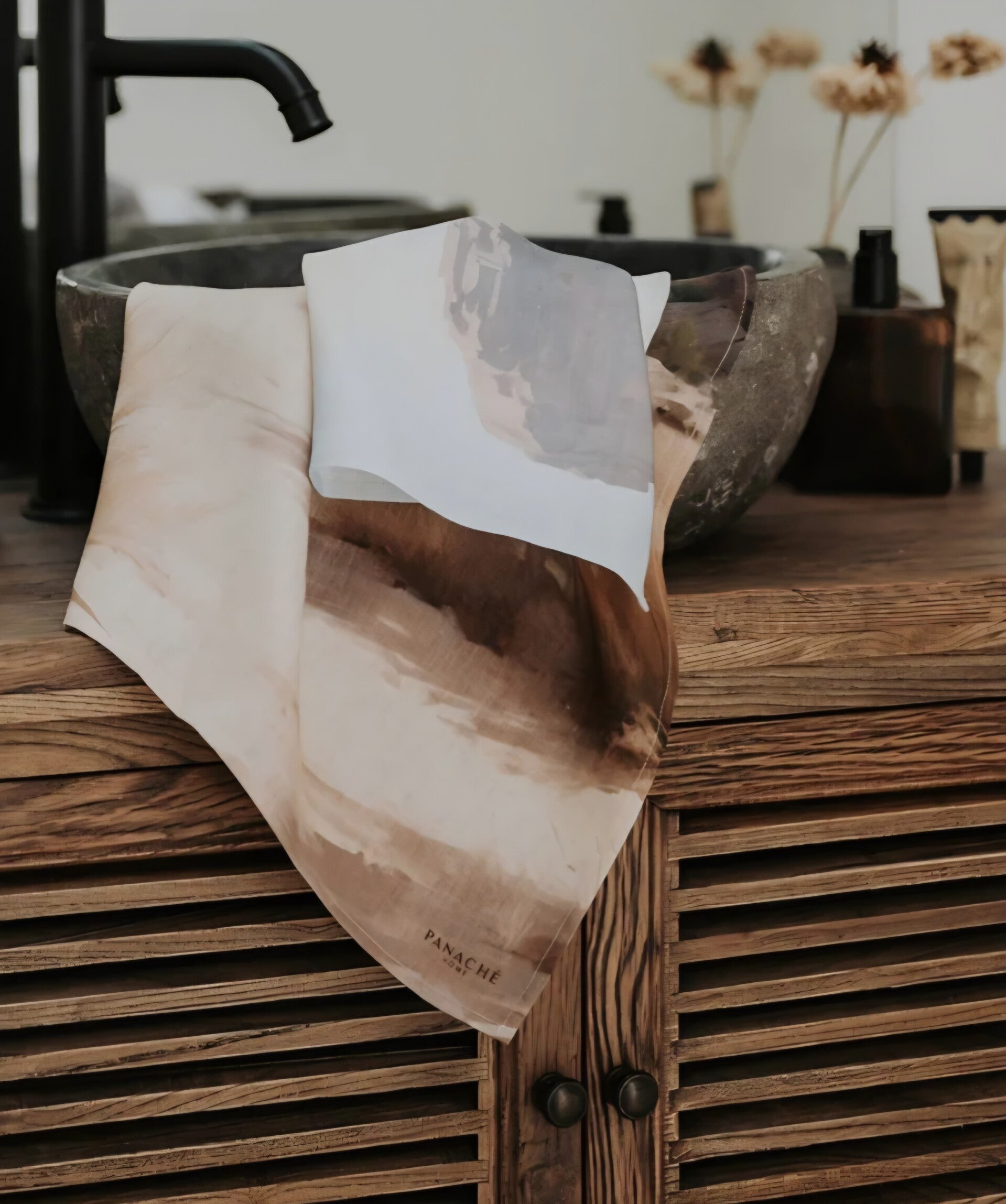 Panache 100% linen teatowel