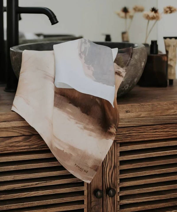 Panache 100% linen teatowel