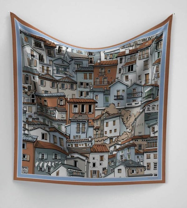 Panache scarf linen city life petite