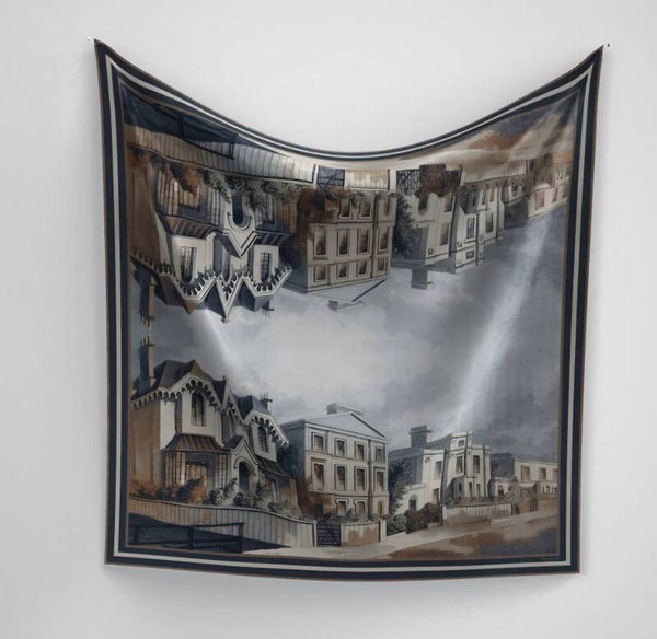 Panache scarf hushed horizons