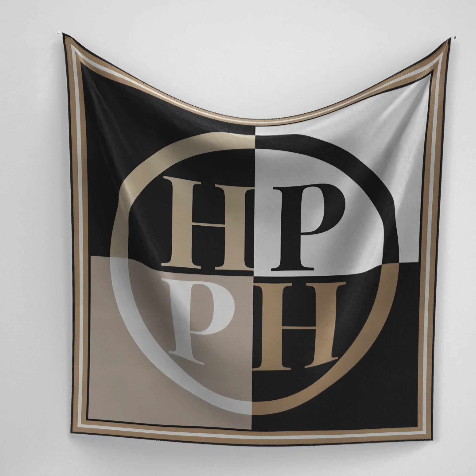 Panache scarf ph colourblock black