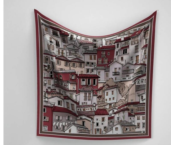 Panache scarf linen city life petite