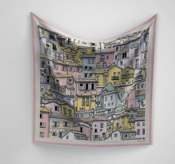 Panache scarf linen city life petite
