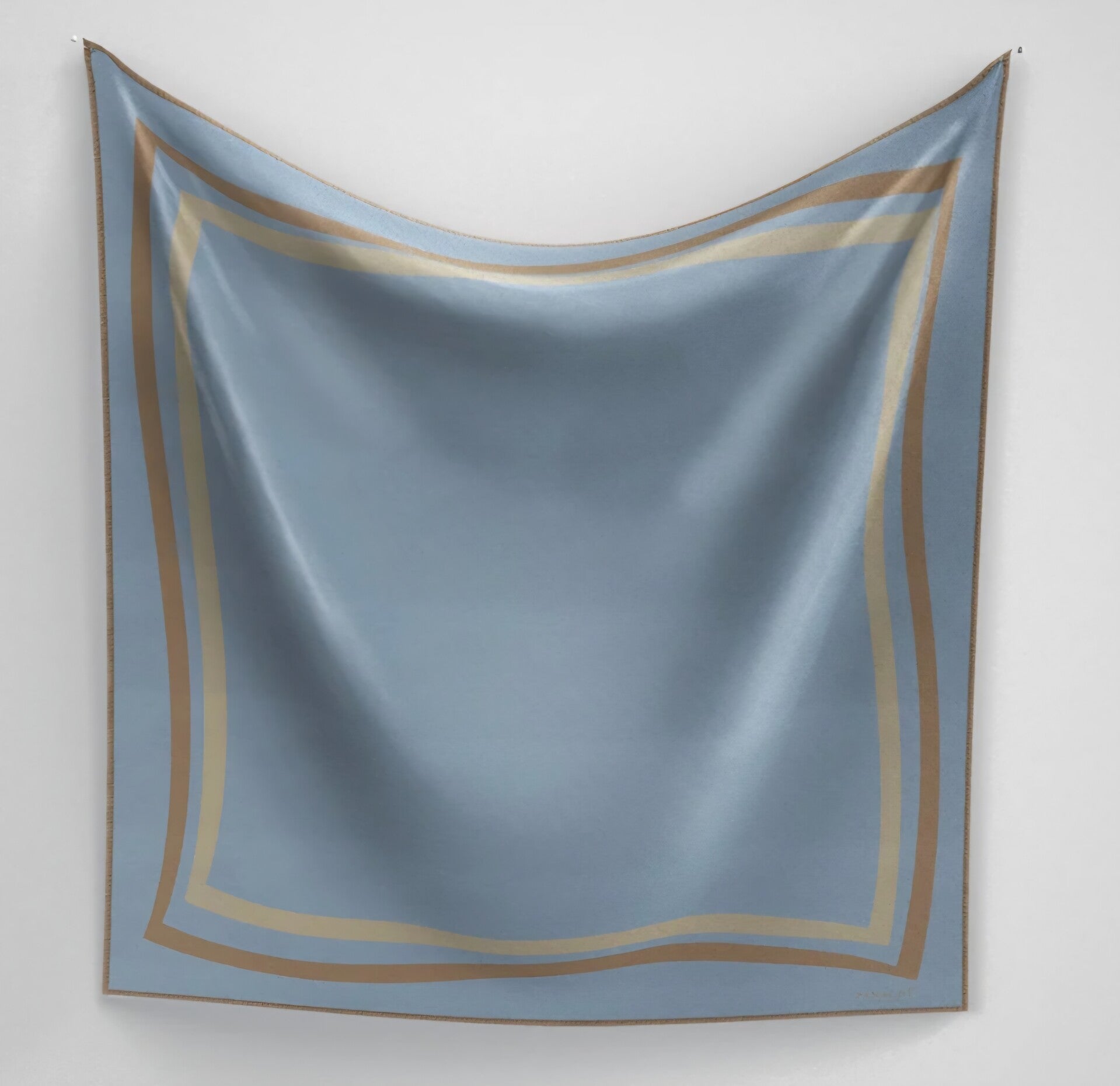 Panache scarf classique border lilac