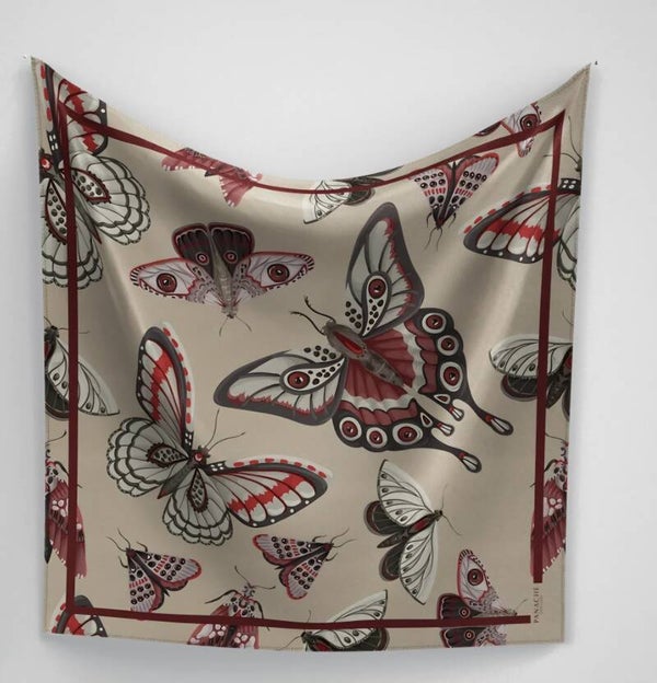 Panache scarf whimsical wings