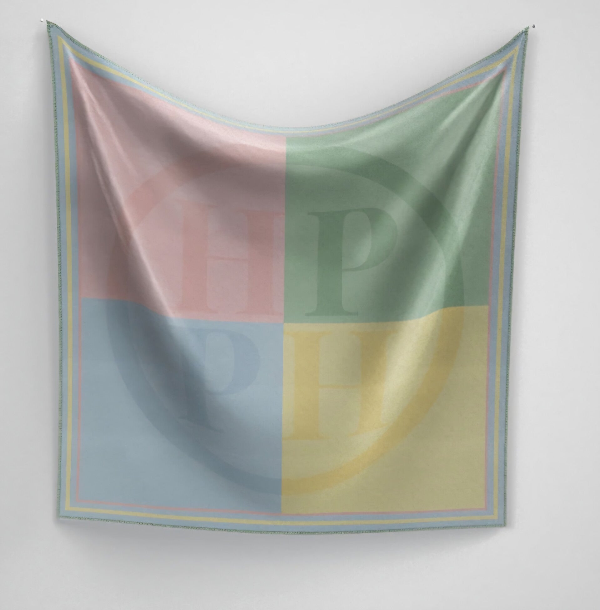 Panache scarf ph colourblock pastel