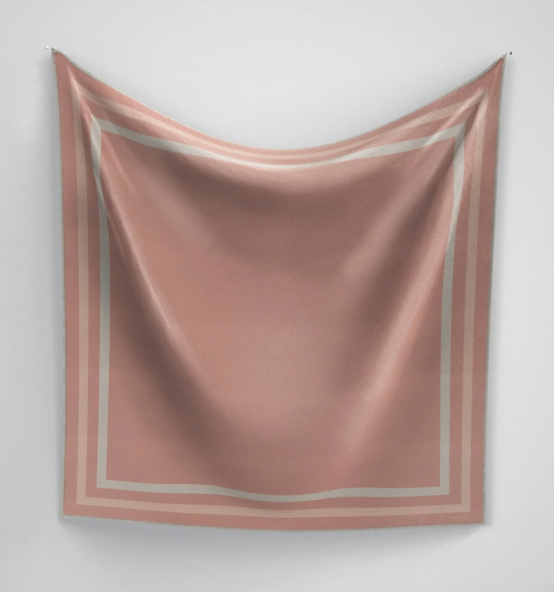 Panache scarf classique border lilac