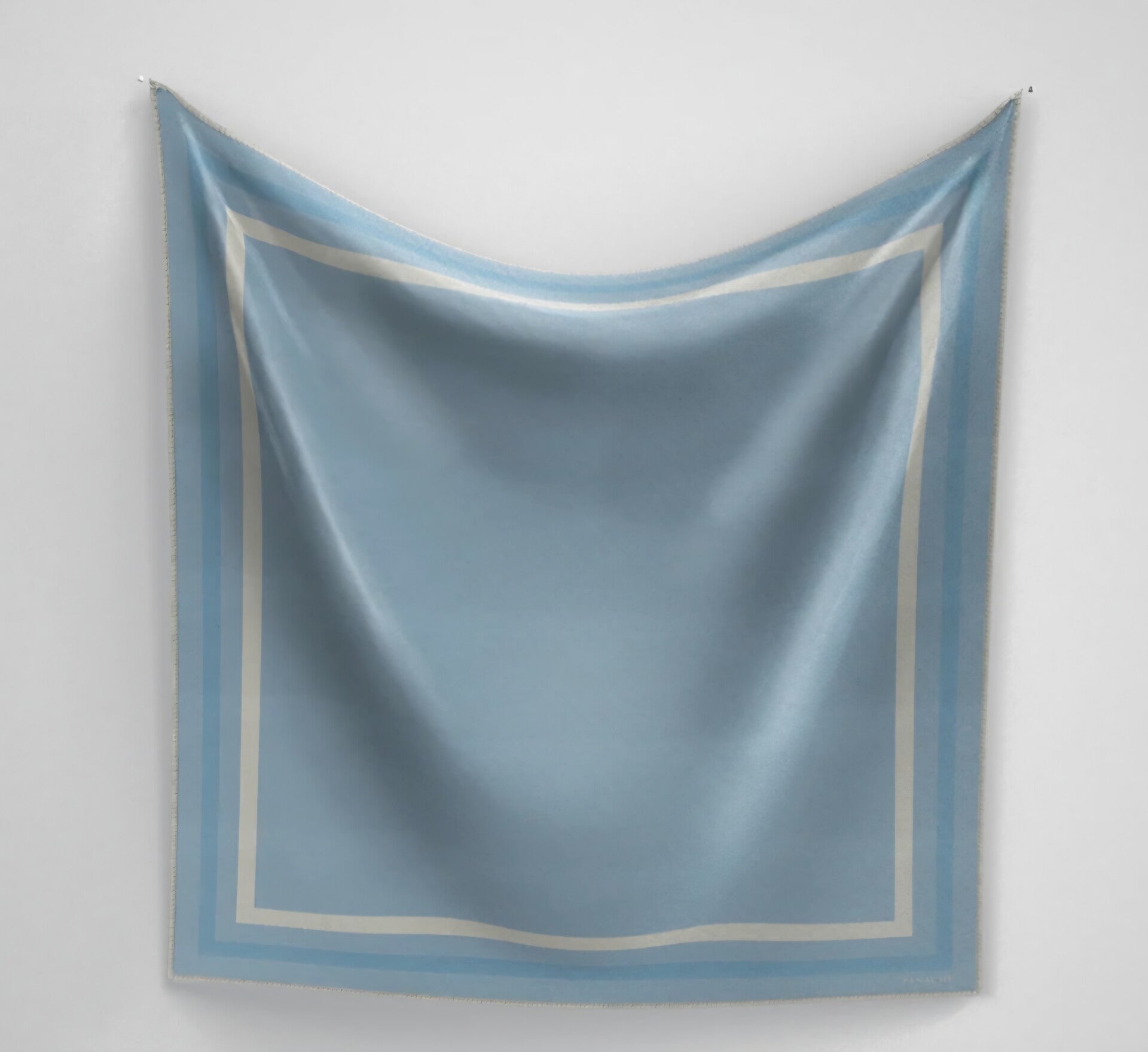 Panache scarf classique border blue