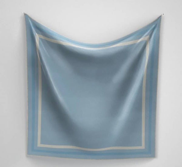 Panache scarf classique border blue