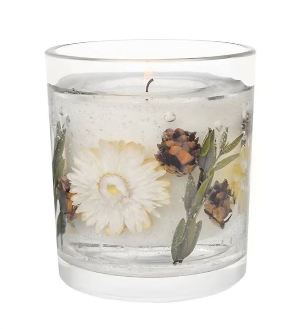 STONEGLOW Amber woods and blossom gel candle