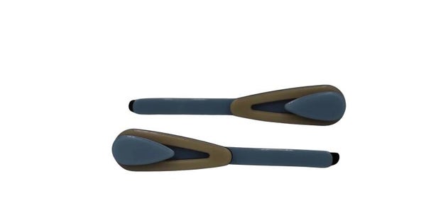 Panache poppy slides clips